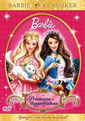 Barbie som prinsessan och tiggarflickan
